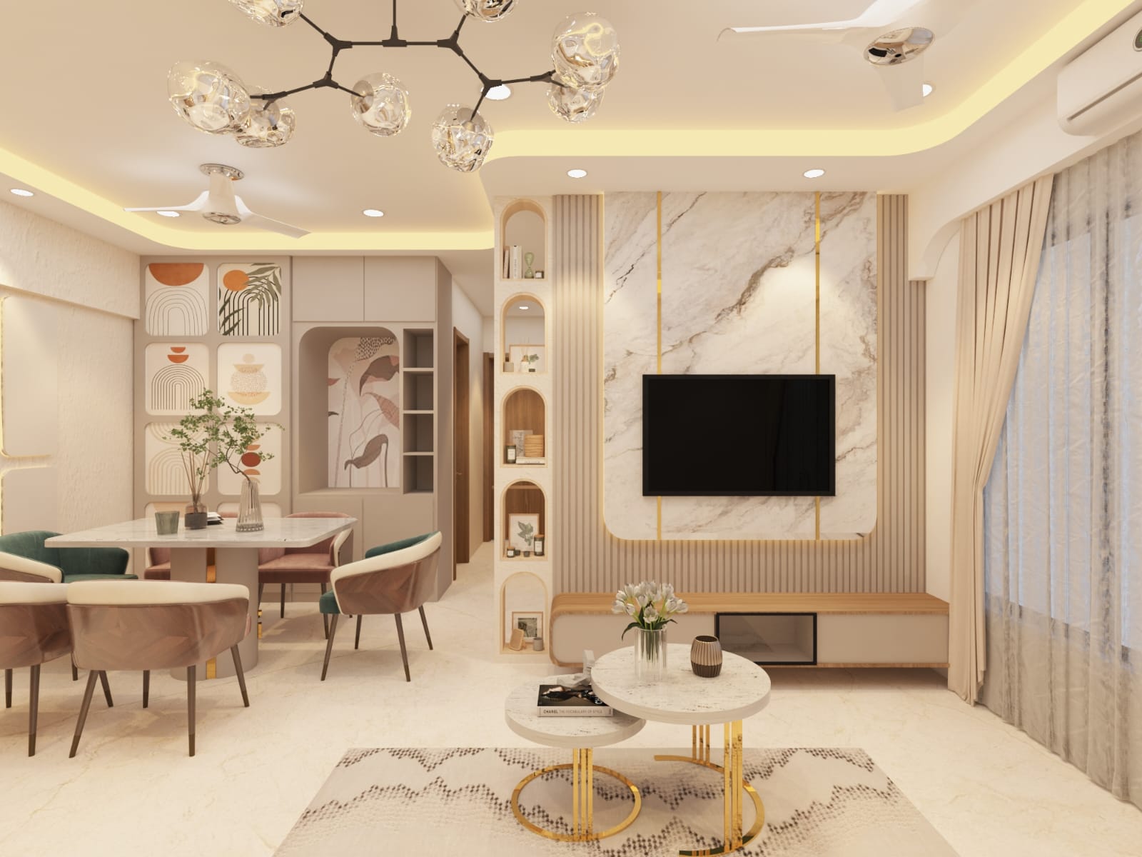 Elegant Living Room gallery image